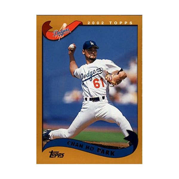 2002년 탑스 271 박찬호 MLB 야구 트레이드 카드  2002년 탑스 271 박찬호 MLB 야구 트레이드 카