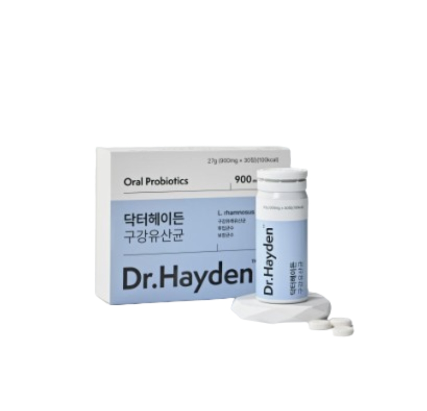 닥터헤이든 구강 유산균 900mg x 30정, 1개