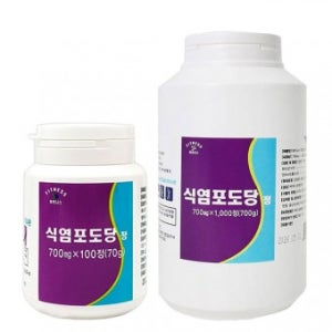 휘트니스-100정/1000정 식염 포도당
