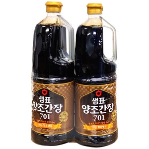 샘표 양조 간장 701 1.7L (2개입)