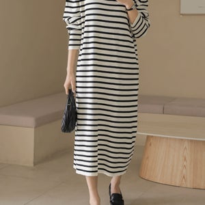 코라온 린넨 원피스 D7948