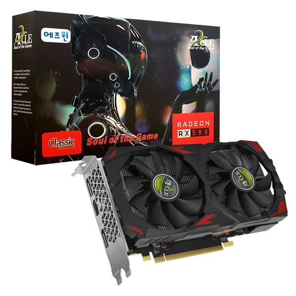 AXLE 라데온 RX 580 2048SP D5 8GB R2 에즈윈