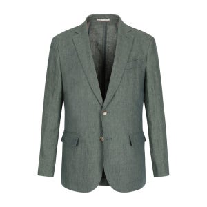 빈티지 린넨 자켓 그린 (AM0GOZC20122)
