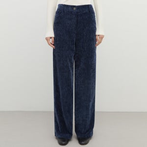 [쉬즈미스] 벨벳 멜란지 와이드 팬츠_SWWSLP42090