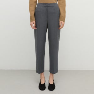 [쉬즈미스] 울 혼방 백 밴딩 레귤러핏 팬츠_SWWSLP42080