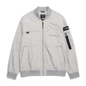 내셔널지오그래픽 N241UJP020 MA-1 항공 점퍼 ICE GREY