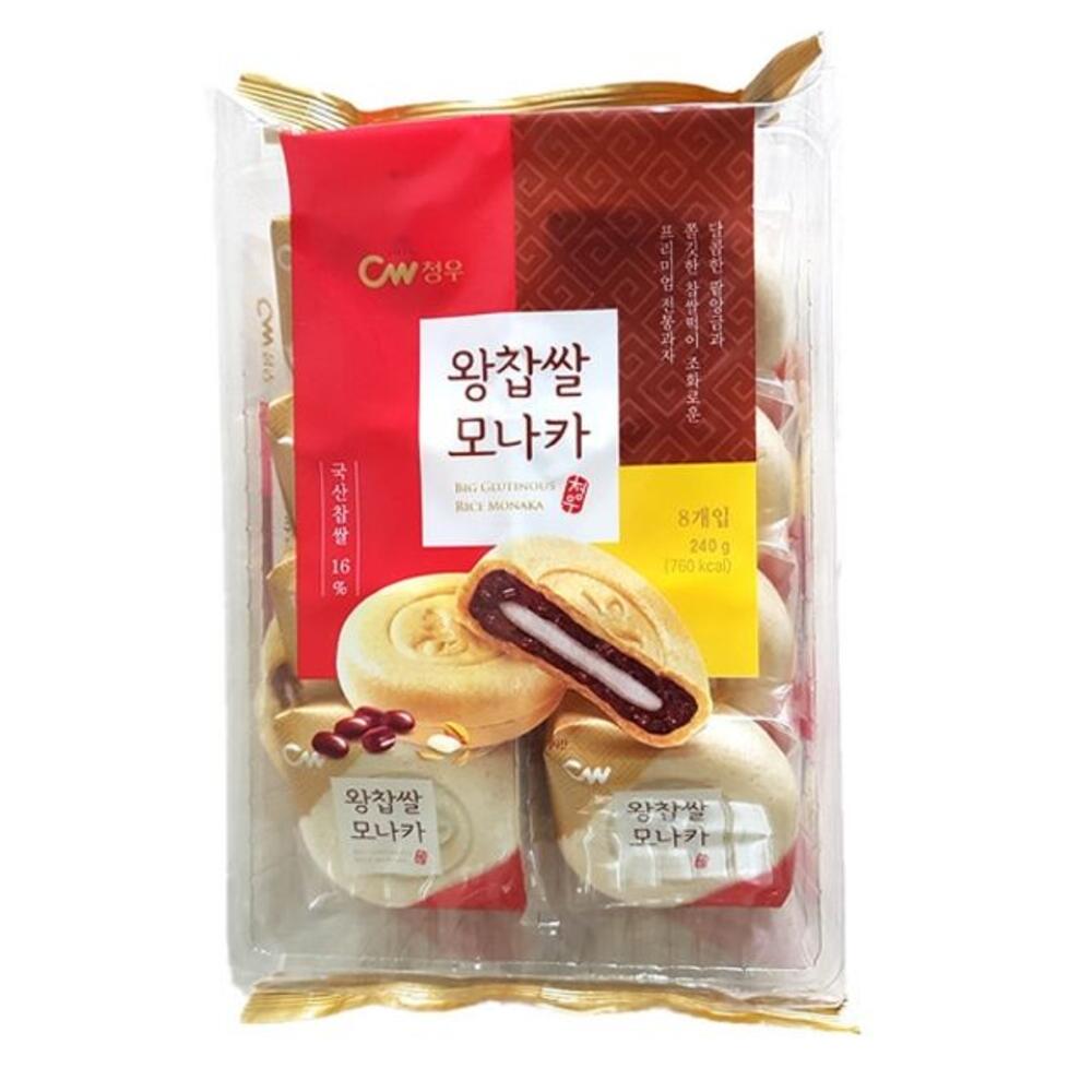 청우 왕찹쌀모나카 스낵 어린이간식 사무실간식