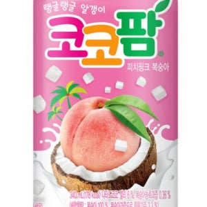 코코팜 피치핑크 340ml (24캔) x 2박스[코코팜,코코팜피치핑크,과즙음료,주스,음료수]