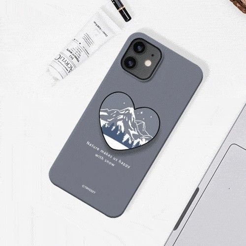 DAY 트코 갤럭시S26 25 24 <b>내추럴</b> 3D곡면하드케이스 커버+<b>하트</b> 스마트톡