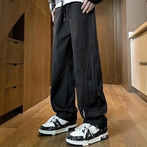 엘케이에프엔씨 남성 모던 사이드 지퍼 포켓 일자핏 기모 팬츠 IS-TTP25 (43388704)