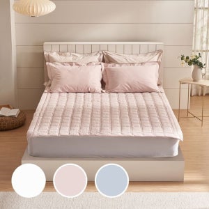 [롯데백화점] 로라애슐리 (PK) 빈센트 바이오워싱 60수 고밀도 면 누비 패드 K (180*220) LE1221366657