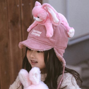 VARIED BEAGLE [배리드비글]Flap Rose Cap [플랩 로즈]