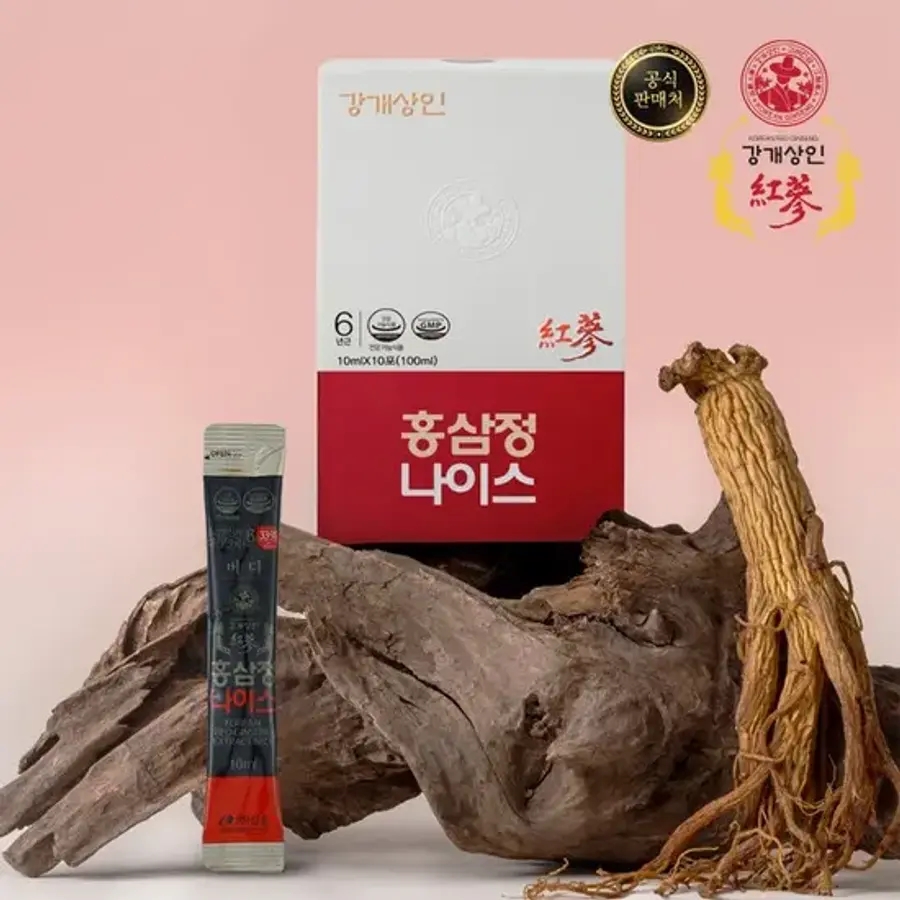 <b>강개상인 홍삼정나이스 10ml</b> x 30포) 스틱형 6년근 올바르게 만듭니다
