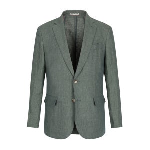 빈티지 린넨 자켓 그린 (AM0GOZC20122)