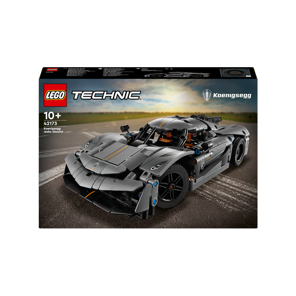레고 테크닉 Koenigsegg Jesko Absolut 그레이 하이퍼카 42173 1개