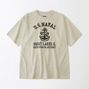 [아웃스탠딩] MIL SERIES TEE(U.S.NAVAL)_1%OATMEAL OS26SSST121O