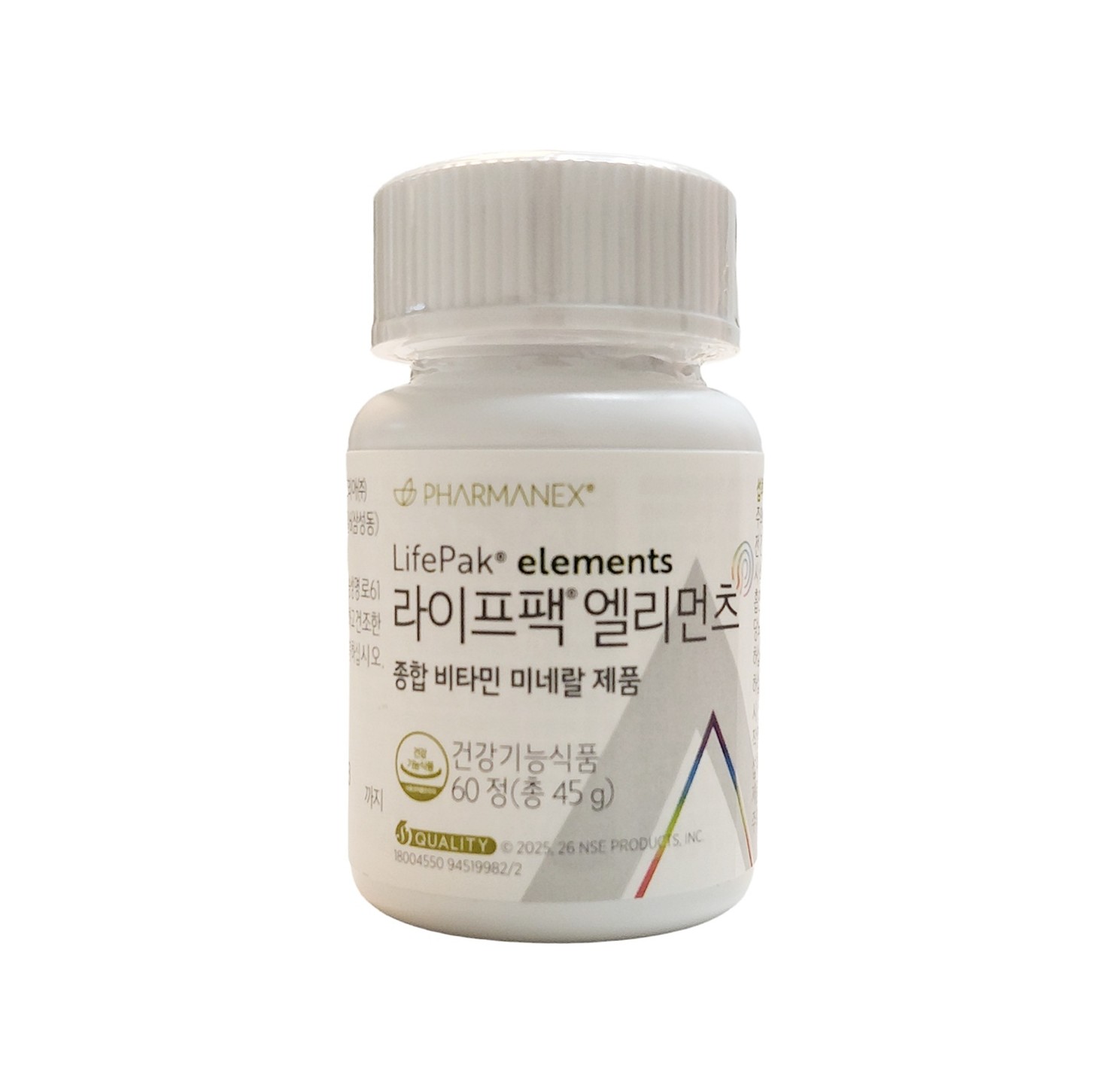 파마넥스 라이프팩 엘리먼츠 750mg x 60정, 1개