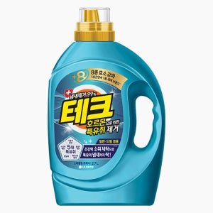 [테크] 특유취제거 세탁세제 겸용 2.7L