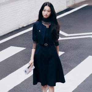 [롯데백화점] 케네스레이디 뉴에뜨 플레어 원피스 (ENOPPE60) LE1220969090