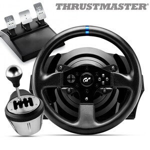 트러스트마스터 T300RS GT Edition 레이싱 휠,3페달포함 + TH8A 쉬프터 패키지 (PS5,PS4,PC용),트러스트마스터 T300RS GT 에디션 레이싱 휠