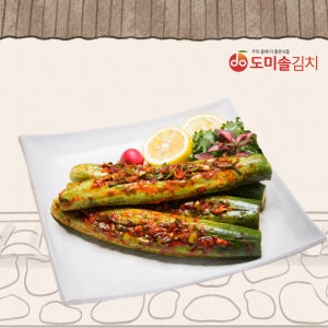 [도미솔김치]  국산100% 싱싱오이통김치2kg