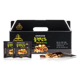 [롯데백화점] 넛츠팜 하루하루 건강더함 블랙넛츠 25g x 100봉(4box) LE1211279545