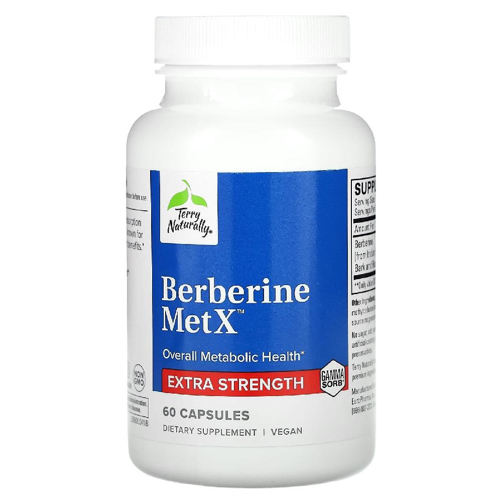 <b>테리내추럴리</b> <b>테리내추럴리</b> 베르베린 MetX 250mg 60캡슐 Terry Berberine