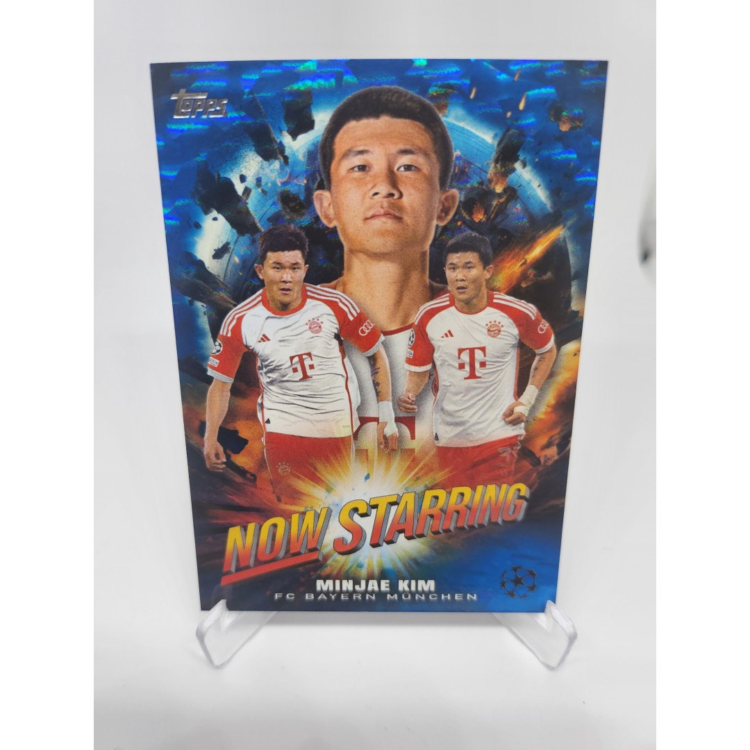 김민재 축구카드 2023 Topps UEFA CC NS15 99장 한정판 인서트 스포츠카드