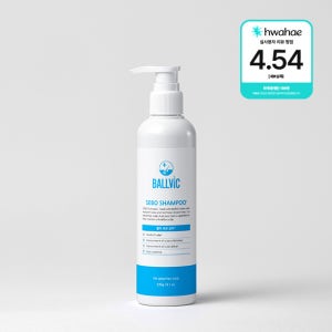 볼빅 세보샴푸 230g,두피머리 트러블 가려움 진정 각질 정수리 냄새 제거 스케일링