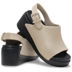 [크록스 공식몰] 딜런 플랫폼 슬라이드 블랙 / 돌체 213012-0SA