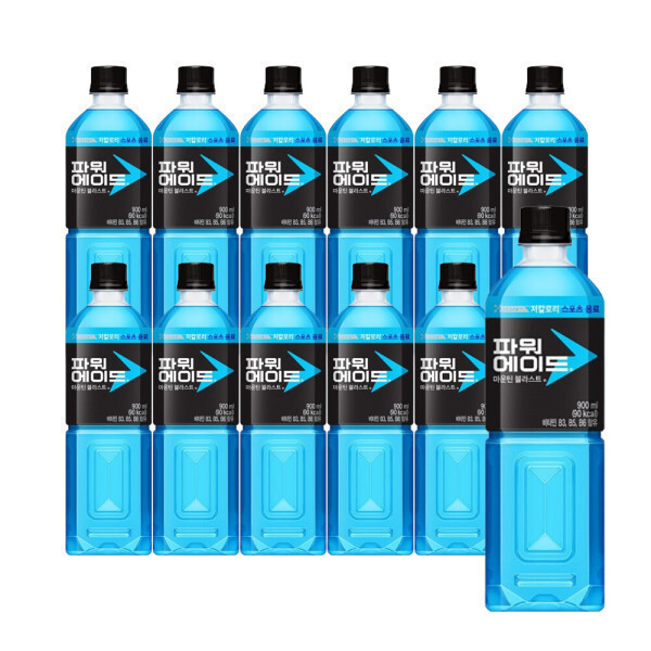 파워에이드900ml 12페트 (10,640원) (무료)
