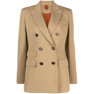 막스마라 피크드 라펠 더블브레스트 블레이저 2310461739600