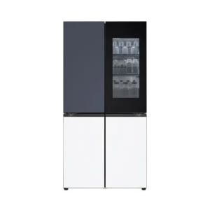 LG 디오스 AI 오브제컬렉션 STEM 베이직 냉장고 (노크온 더블매직스페이스) M876MNQ582S
