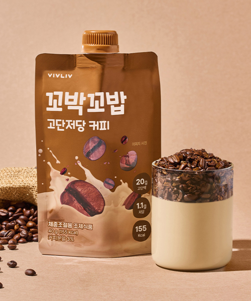 비브리브 꼬박꼬밥 고단저당 커피 성분 분석
