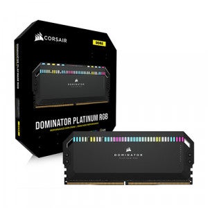 CORSAIR DDR5-5200 CL40 Dominator Platinum RGB 패키지 (64GB(32Gx2))