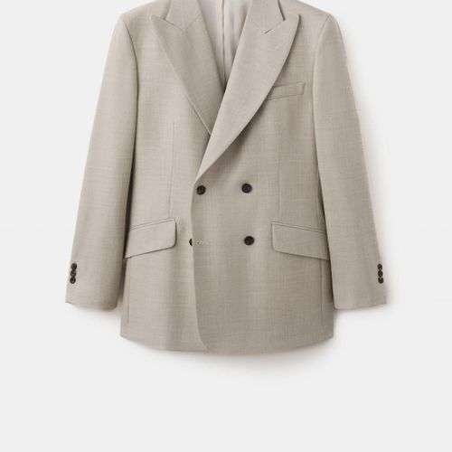 망고 더블브레스트 수트 블레이저 27035151