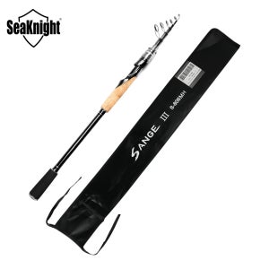Seaknight III M MH 카본 텔레스코픽 낚싯대 스피닝용 - 2.1M/2.4M