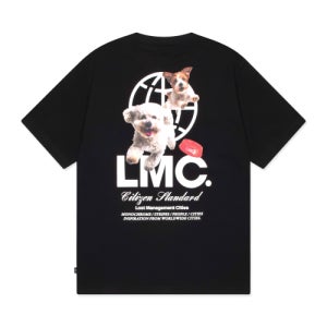[엘엠씨] FLYING PUPPY TEE black 0LM46STS204BLK
