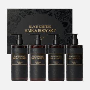 요아럽 블랙 에디션 ALL 4 U 헤어앤바디 세트