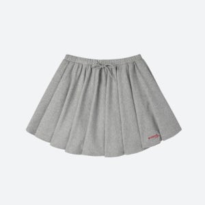 [문선] M.C Volume Mini Sweat Skirt / MELANGE GRAY MS262WST01MG00