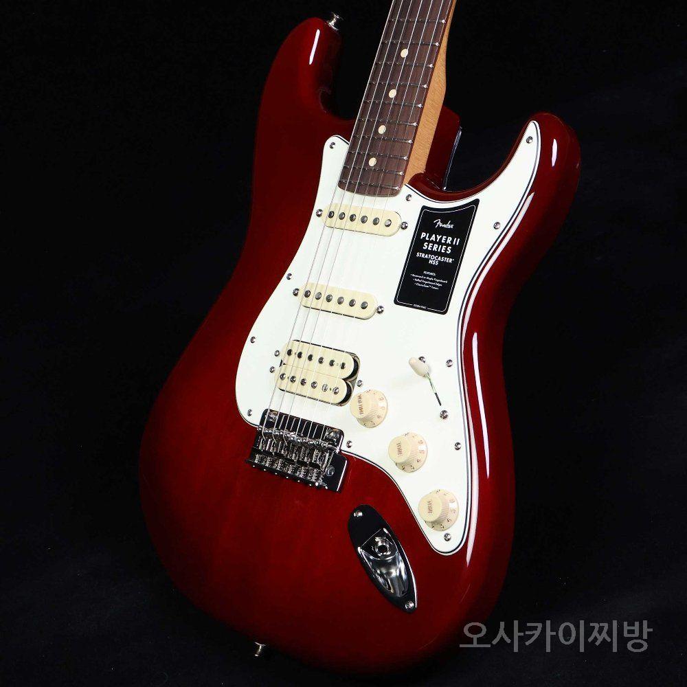 Fender 펜더 플레이어2 일렉기타 일본 스트라토캐스터 HSS 체리 버스트