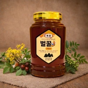 지리산 약초 벌꿀 특품 2400g 산지 직송