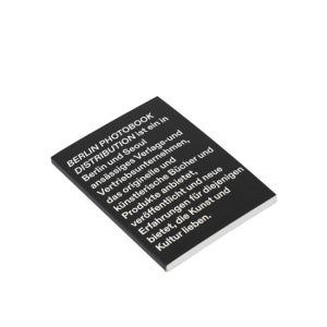 베를린 포토북 디스트리뷰션 Pocket Note (Black)