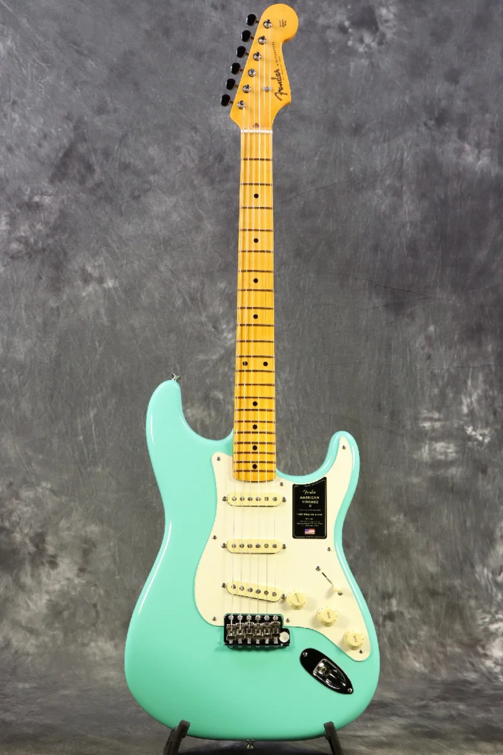 Fender 펜더 아메리칸 빈티지2 1957 스트라토캐스터 일렉기타 씨폼 그린 펜더 기타 단일옵션 1개