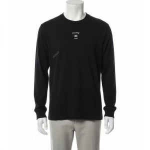 셀린느 MUST IT_ 26SS LONG SLEEVED T-SHIRT IN COTTON JERSEY (RX0LE1242 38AW) (코튼 저지 롱 슬리브 티셔츠)