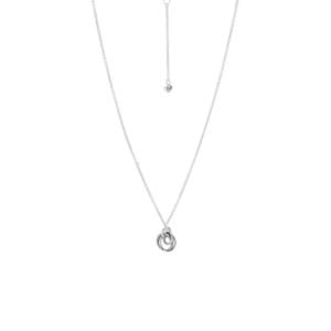 판도라 391455C01 모먼트 패밀리 올웨이즈 인서클드 실버 목걸이