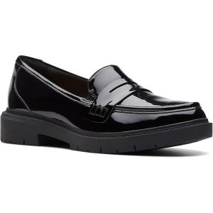 클락스 웨슬린 아일라 BLACK PATENT 여성 9894496
