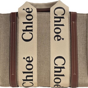 [롯데백화점] 끌로에 CHC22AS397I26(WOODY 스몰 토트백 화이트/브라운) LE1221403856