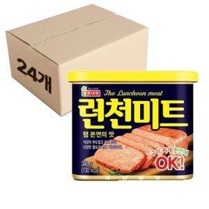 [롯데백화점] 롯데햄 런천미트340g 24입 LE1221390871