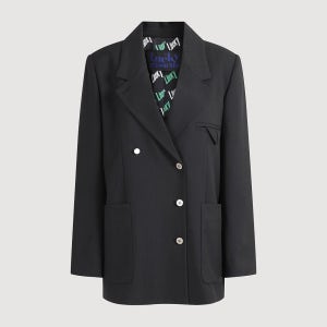 [럭키슈에뜨]Button Point Jacket 블랙 LYJAM26300BKX